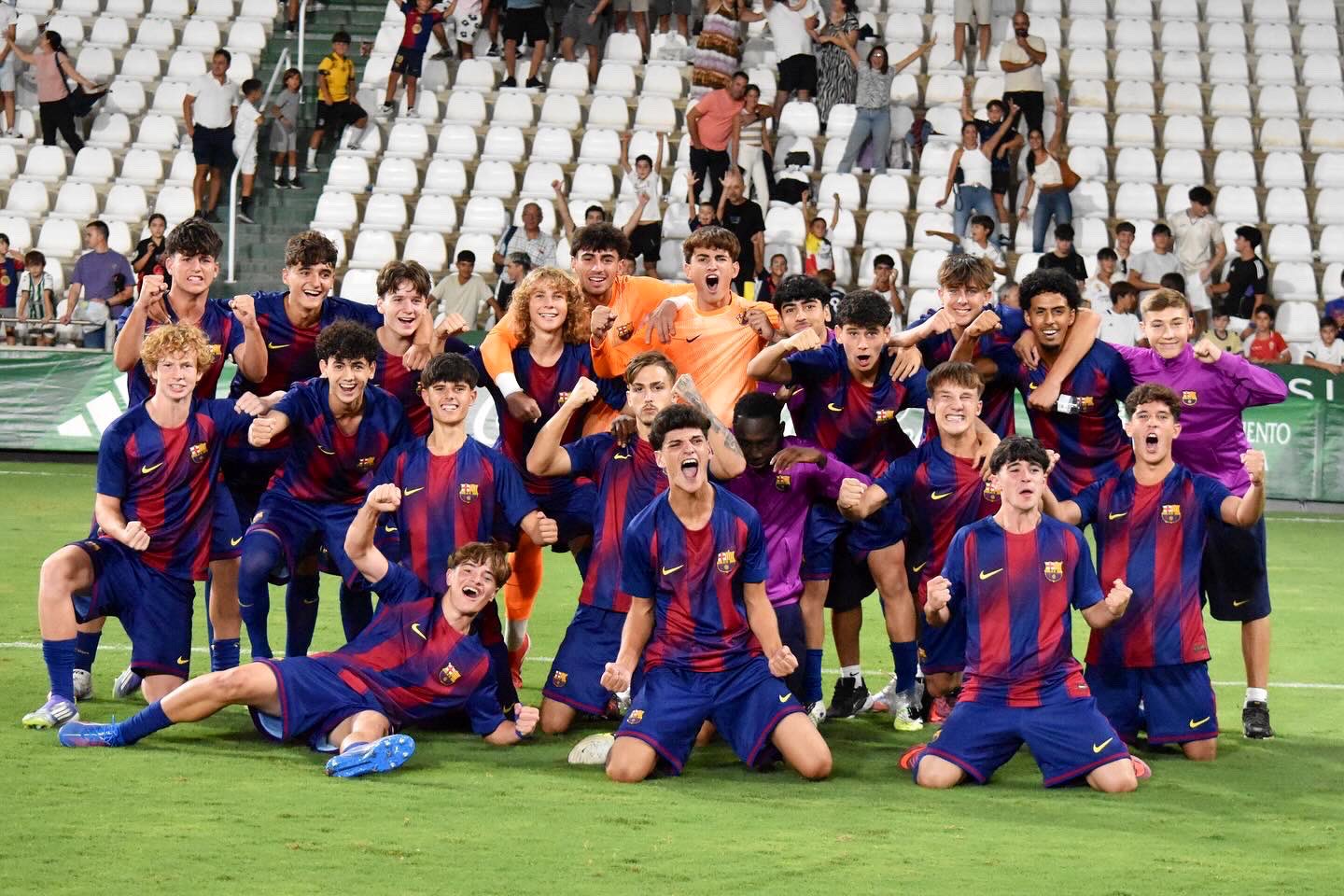 Barcelona se coronó campeón en el Mundial de Clubes juvenil tras vencer a Racing Club (VIDEO)