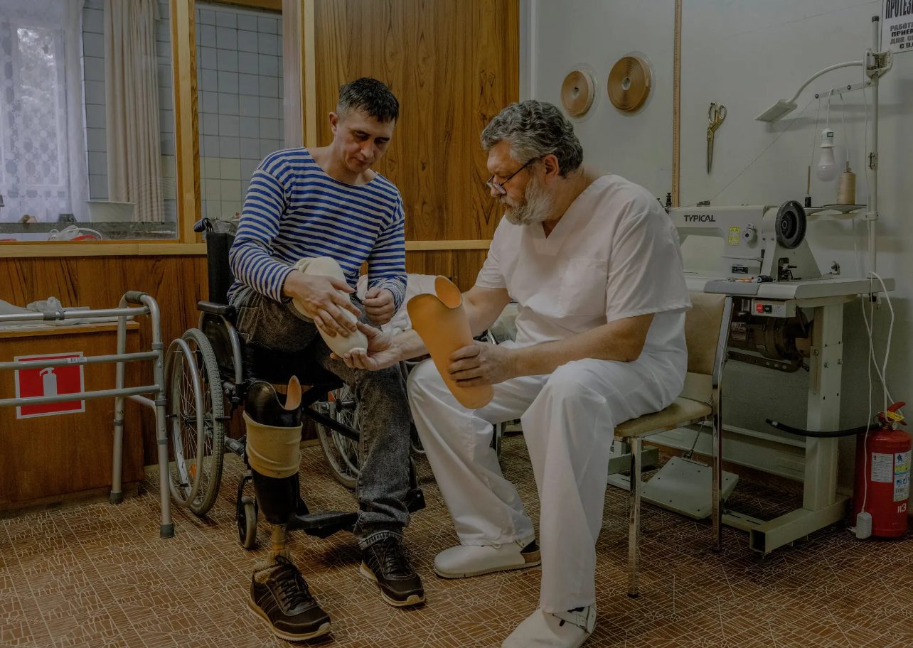 Rusia celebró que sus veteranos mutilados en Ucrania impulsen el mercado de las prótesis