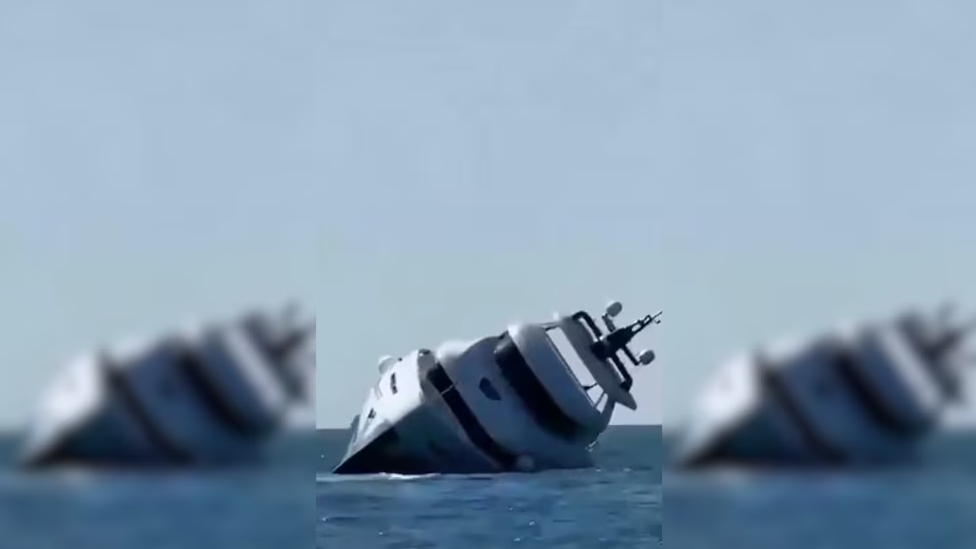 VIDEO: yate de un millón de dólares se hundió solo 15 minutos después de su inauguración