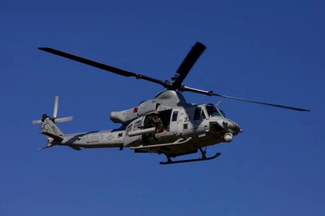 VIDEO: múltiples helicópteros del Grupo Anfibio Listo Iwo Jima realizaron ejercicios en Puerto Rico