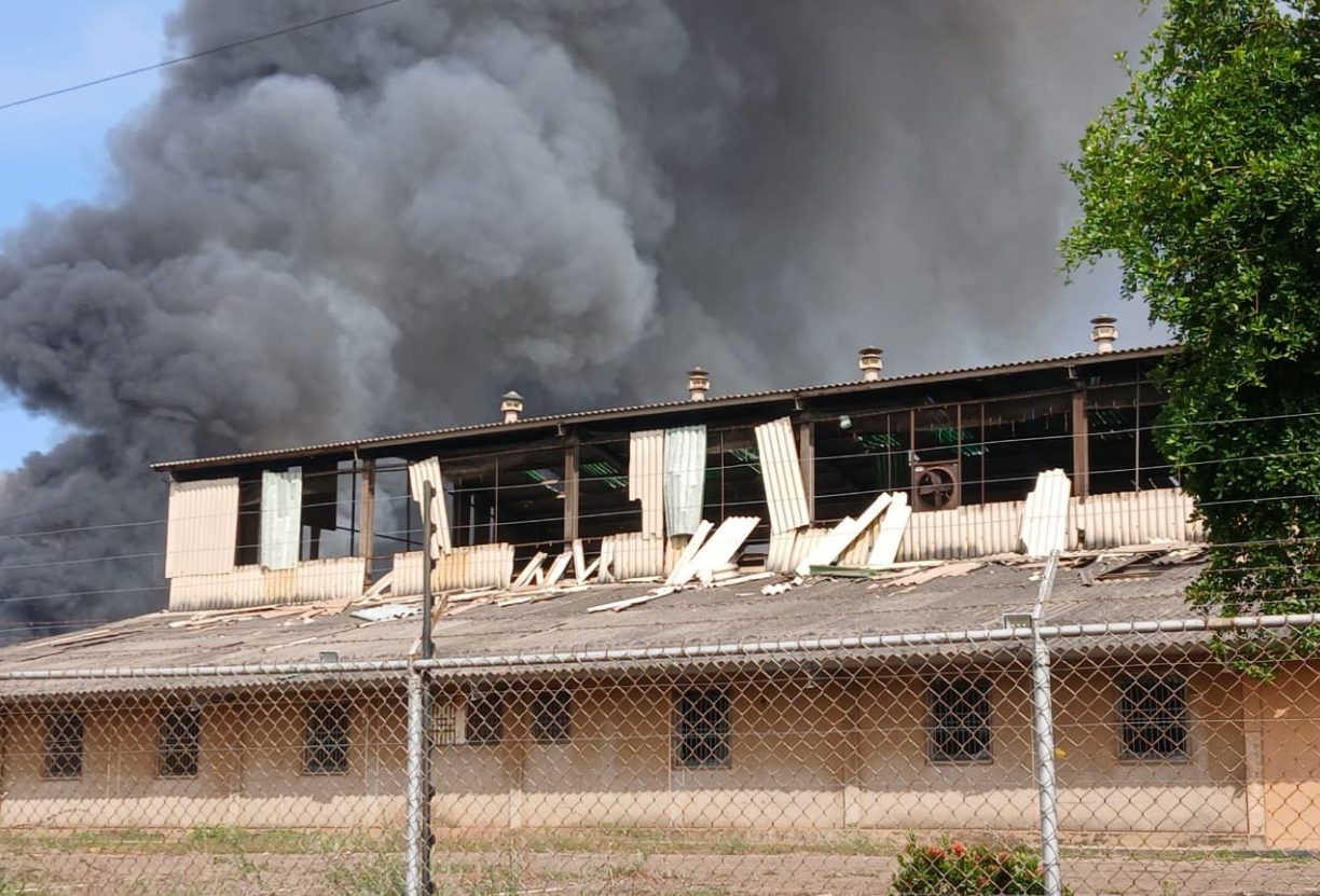 VIDEO: fuerte explosión quebró cristales y estremeció una zona industrial en Zulia