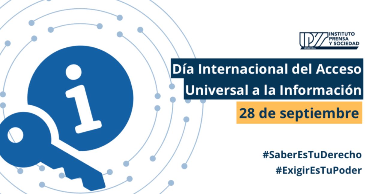 Ipys Venezuela: 28 de septiembre, el derecho a saber sigue en deuda