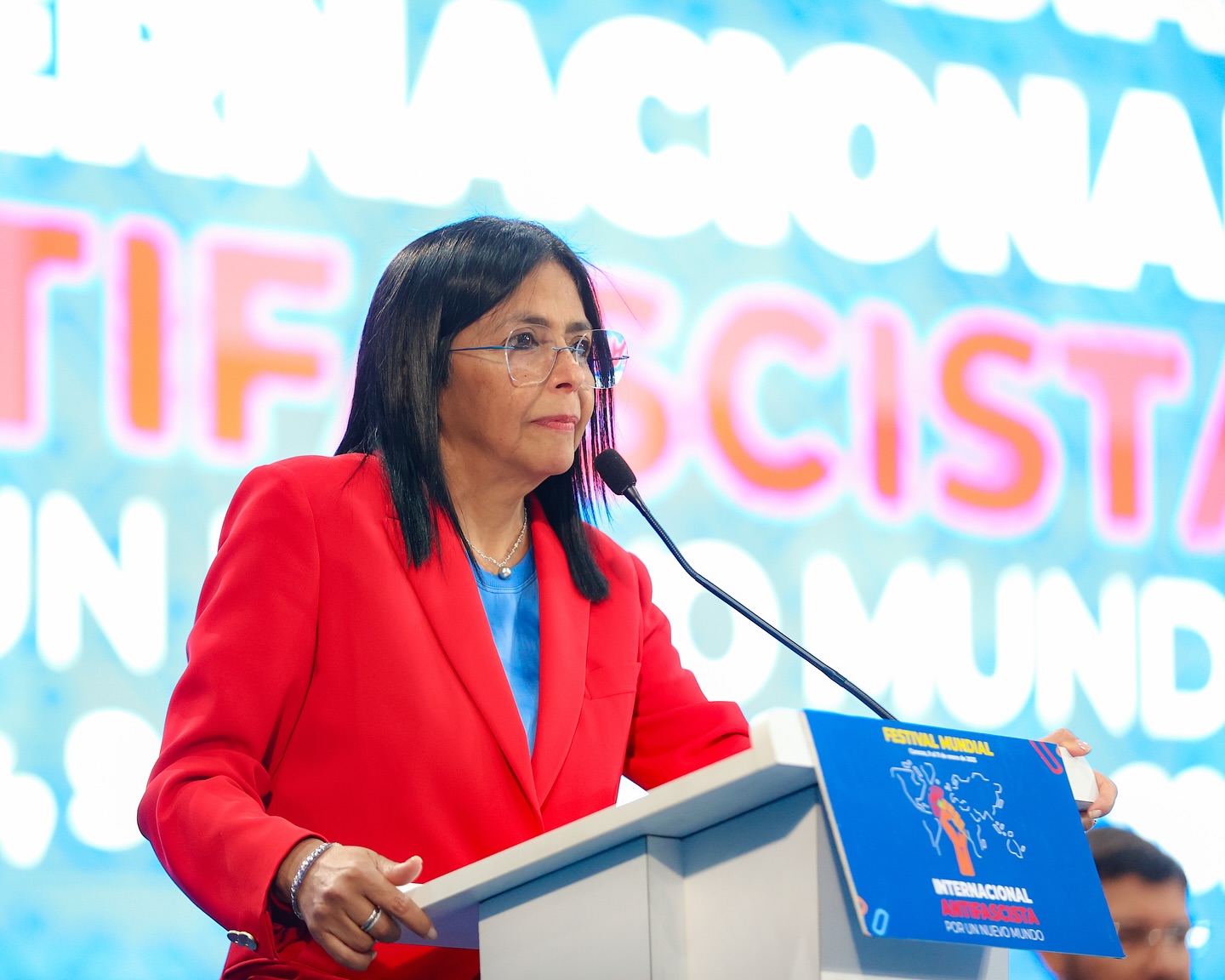 La preocupación que manifestó Delcy Rodríguez en medio de las tensiones con EEUU