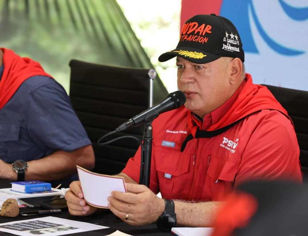 Diosdado Cabello dejó al descubierto el cuento del chavismo sobre el ataque de EEUU (Video)