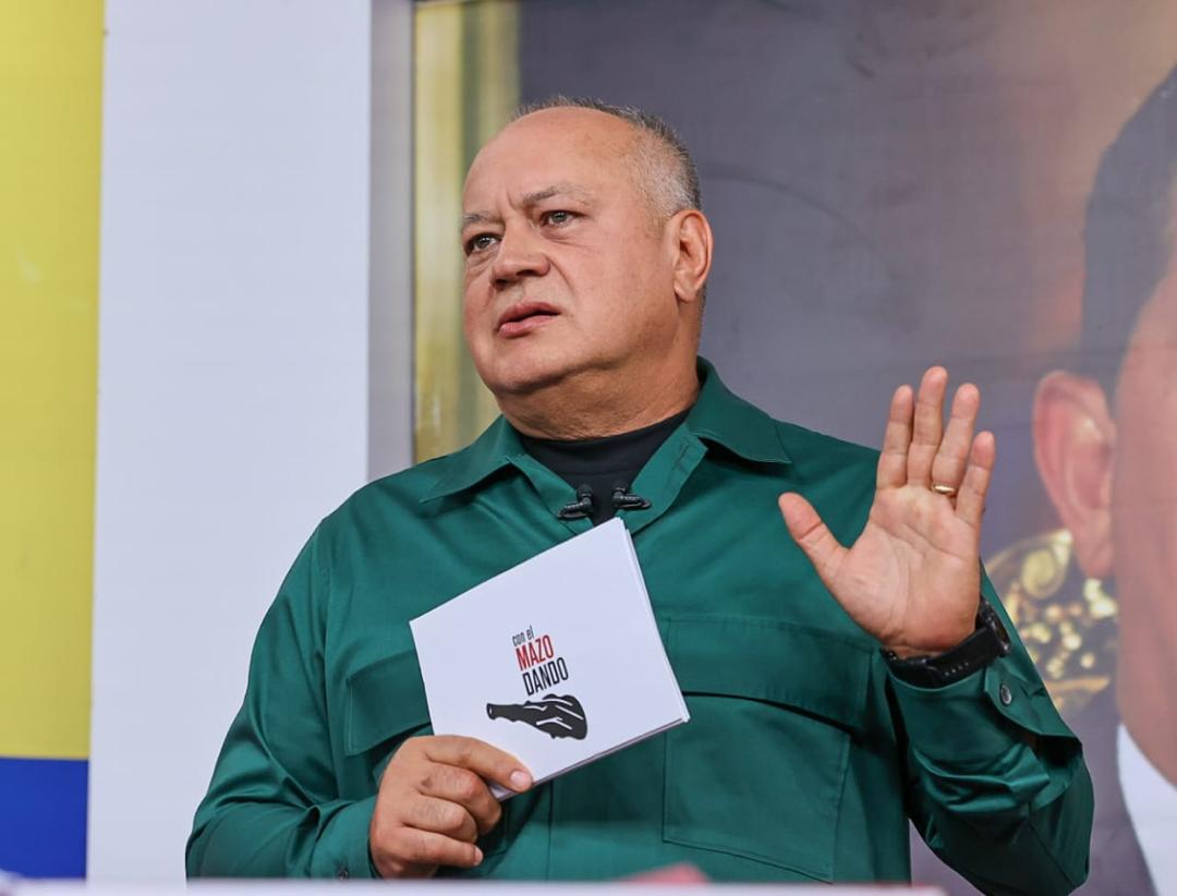 Nuevo cuento de Diosdado Cabello: dijo que un estadounidense llegó deportado a Venezuela