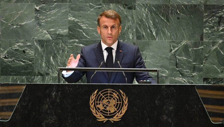 Francia oficializó en la ONU su reconocimiento del Estado de Palestina