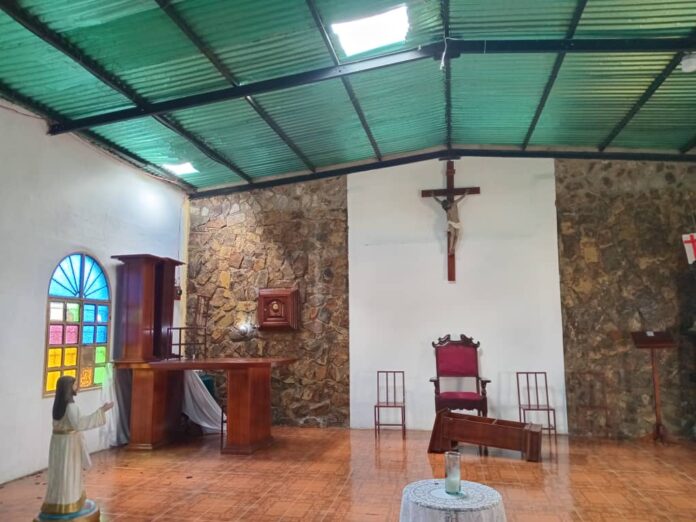 Roban por tercera vez la capilla Cristo Resucitado en Calabozo