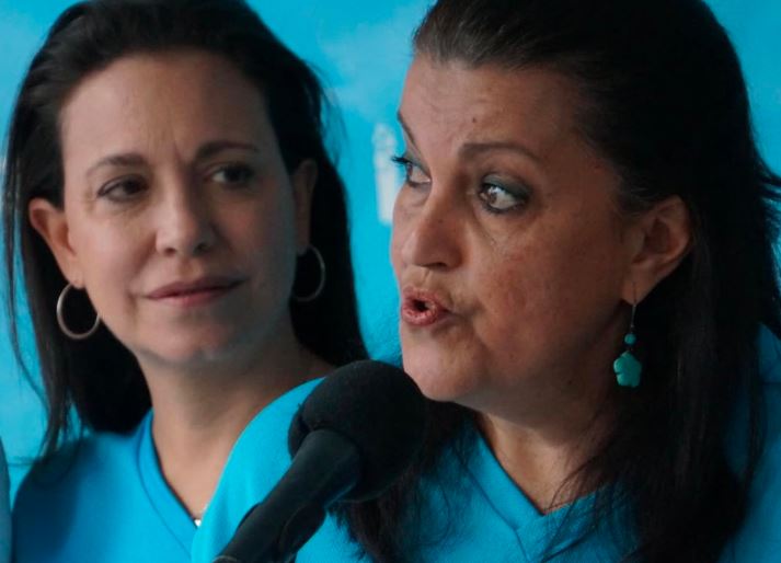 María Corina Machado se comprometió a seguir luchando por la libertad de Catalina Ramos
