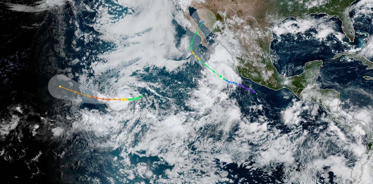 Kiko se convirtió en huracán y se elevó la alerta en el Pacífico a medida que se dirige a la costa oeste de EEUU