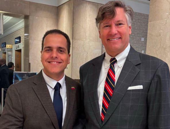 Pedro Urruchurtu se reunió con Christopher Landau para ratificar apoyo de EEUU a la causa venezolana