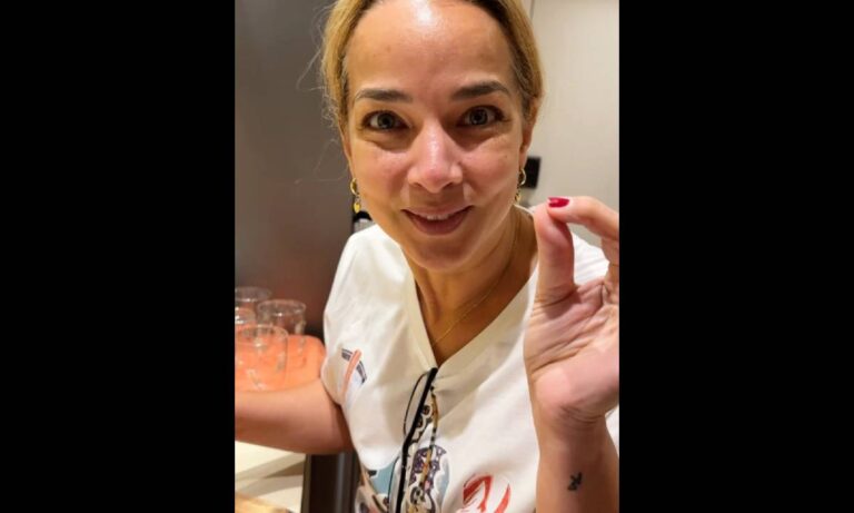 Arepas venezolanas dejaron sin palabras a la actriz Adamari López y a su hija (VIDEO)