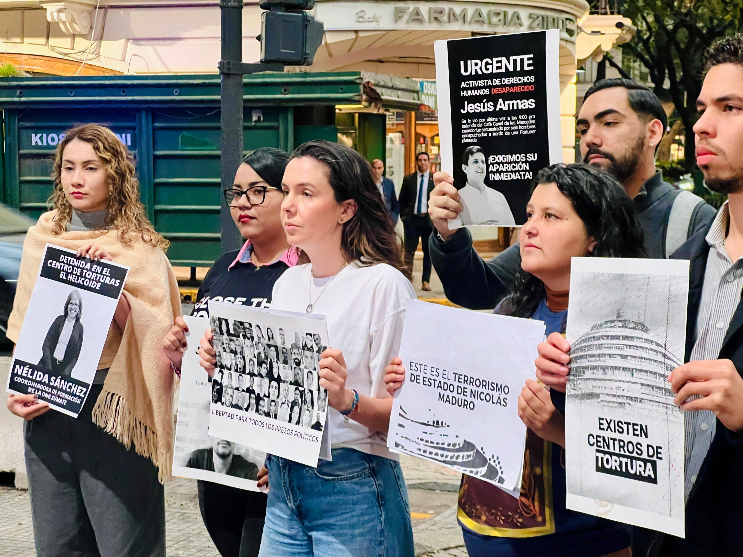 Venezolanos en Argentina piden a Italia presionar por la liberación de los presos políticos
