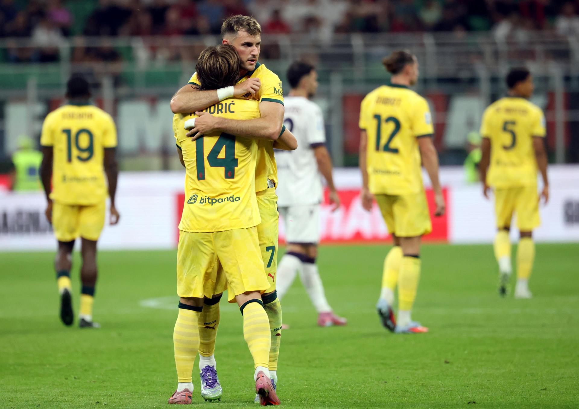 Con 40 años, Modric fue el héroe en la victoria del Milan frente al Bolonia