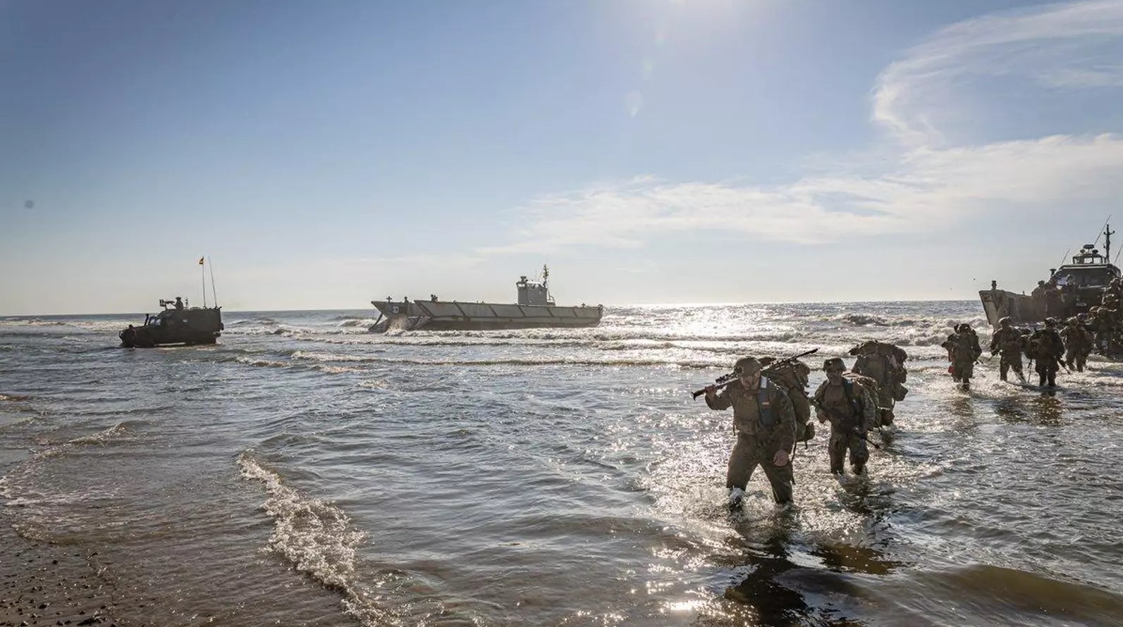 Armada española lidera operaciones anfibias en la costa este de Estados Unidos