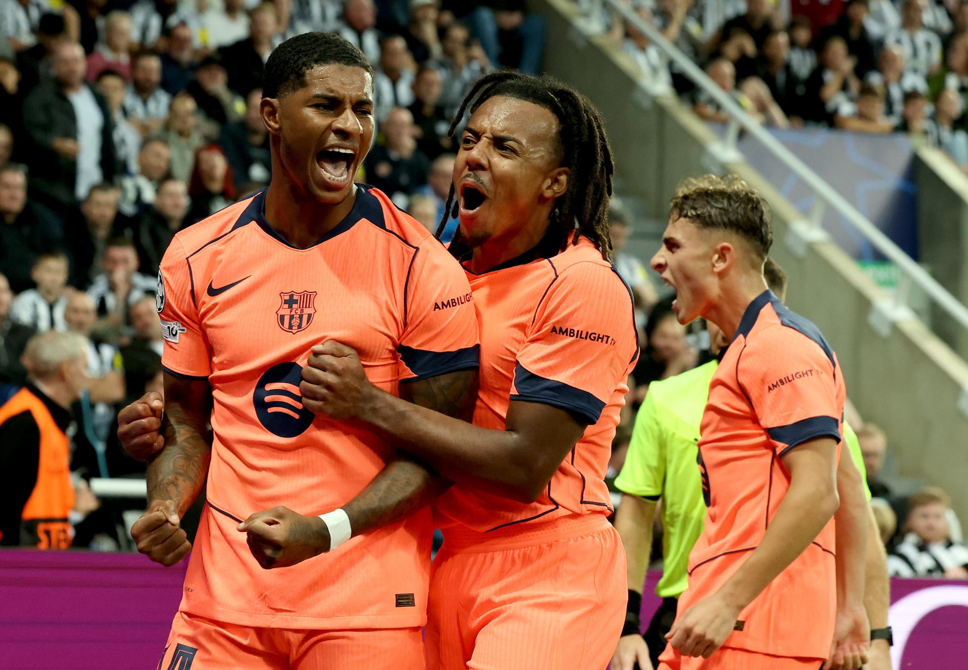 El estreno soñado de Rashford: golazos y protagonista de la victoria del Barcelona contra Newcastle