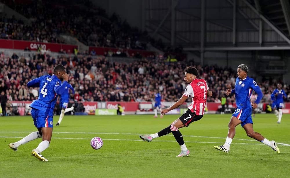 Chelsea dejó escapar un triunfo sobre el final del partido contra el Brentford