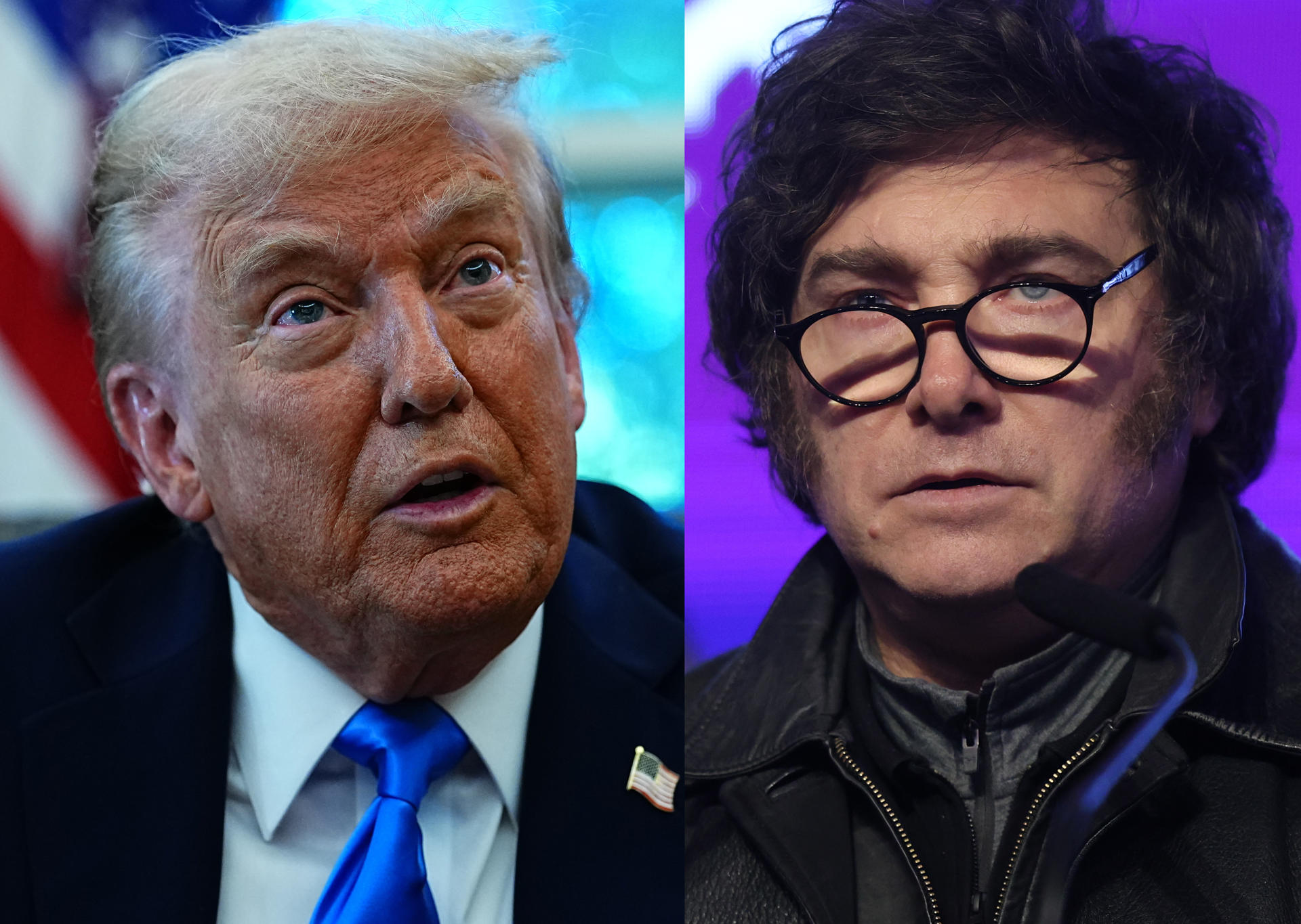 Donald Trump expresó todo su respaldo a la reelección de Javier Milei