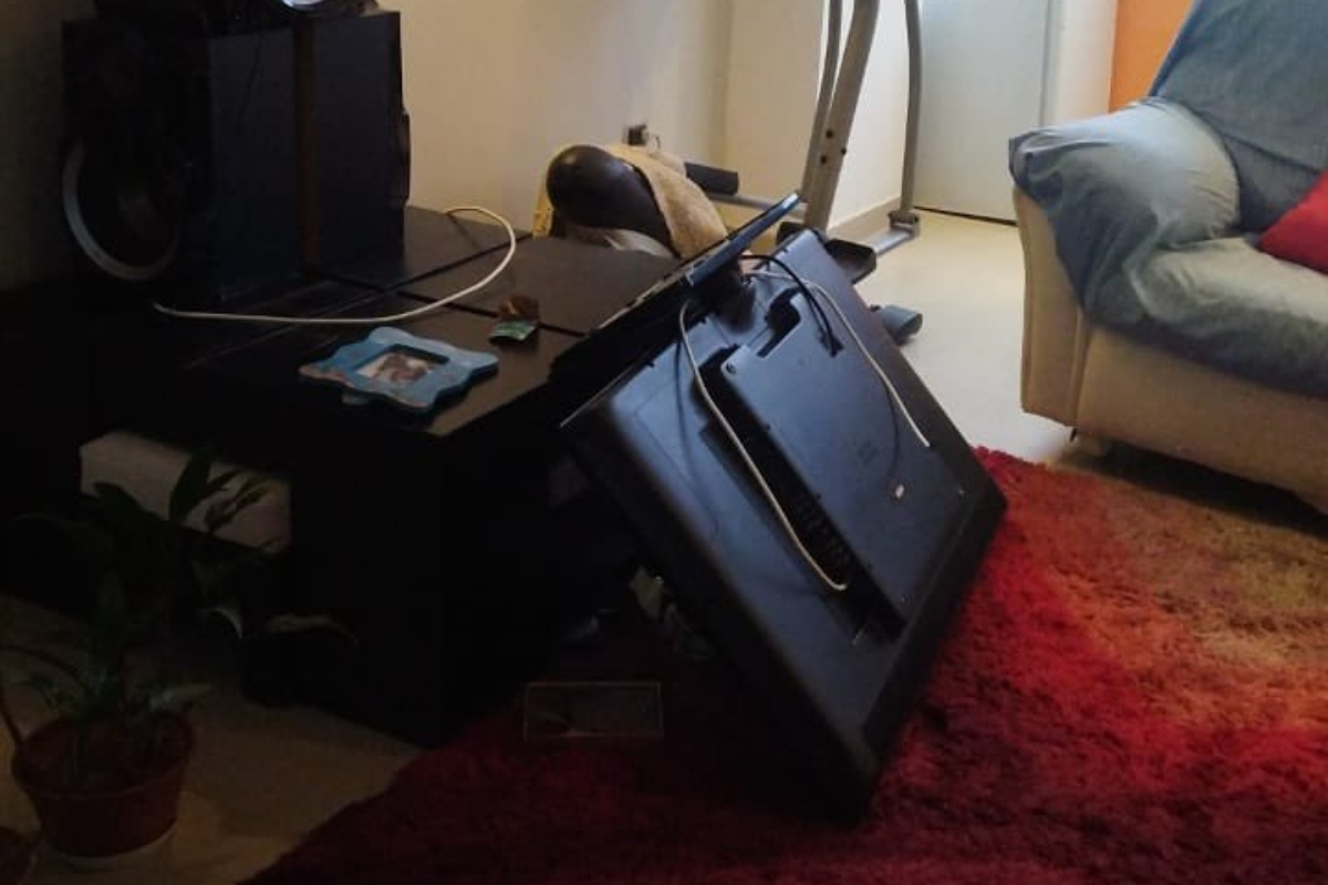 VIDEOS: Así quedaron viviendas en Maracaibo tras fuerte sismo en el occidente del país