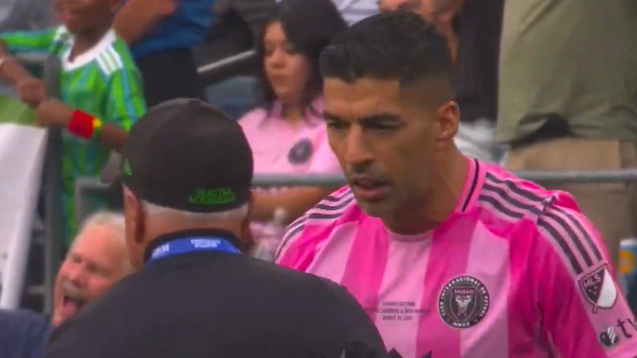 La acción de Luis Suárez tras perder la Leagues Cup que desató indignación en EEUU (VIDEO)