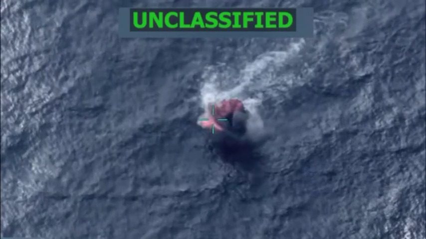 "Los estamos cazando": Trump confirmó segundo ataque a embarcación con drogas proveniente de Venezuela (VIDEO)