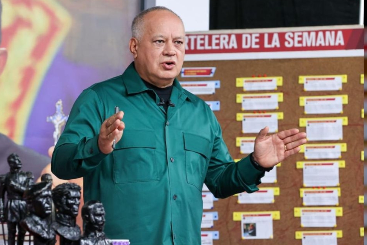 Diosdado Cabello, amenazado por EEUU, prometió tomar represalias contra María Corina Machado y opositores