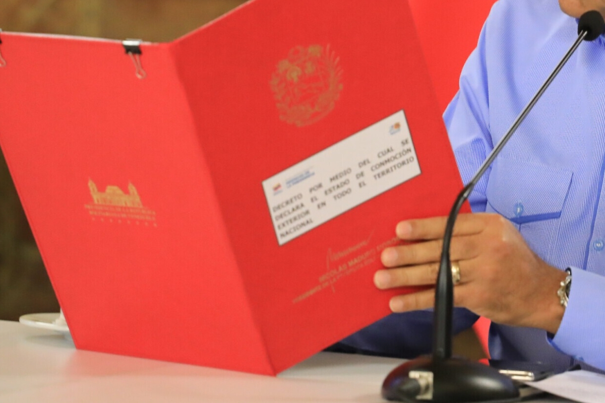 Chavismo firmó decreto de estado de conmoción exterior: qué implica y cuándo entraría en vigencia