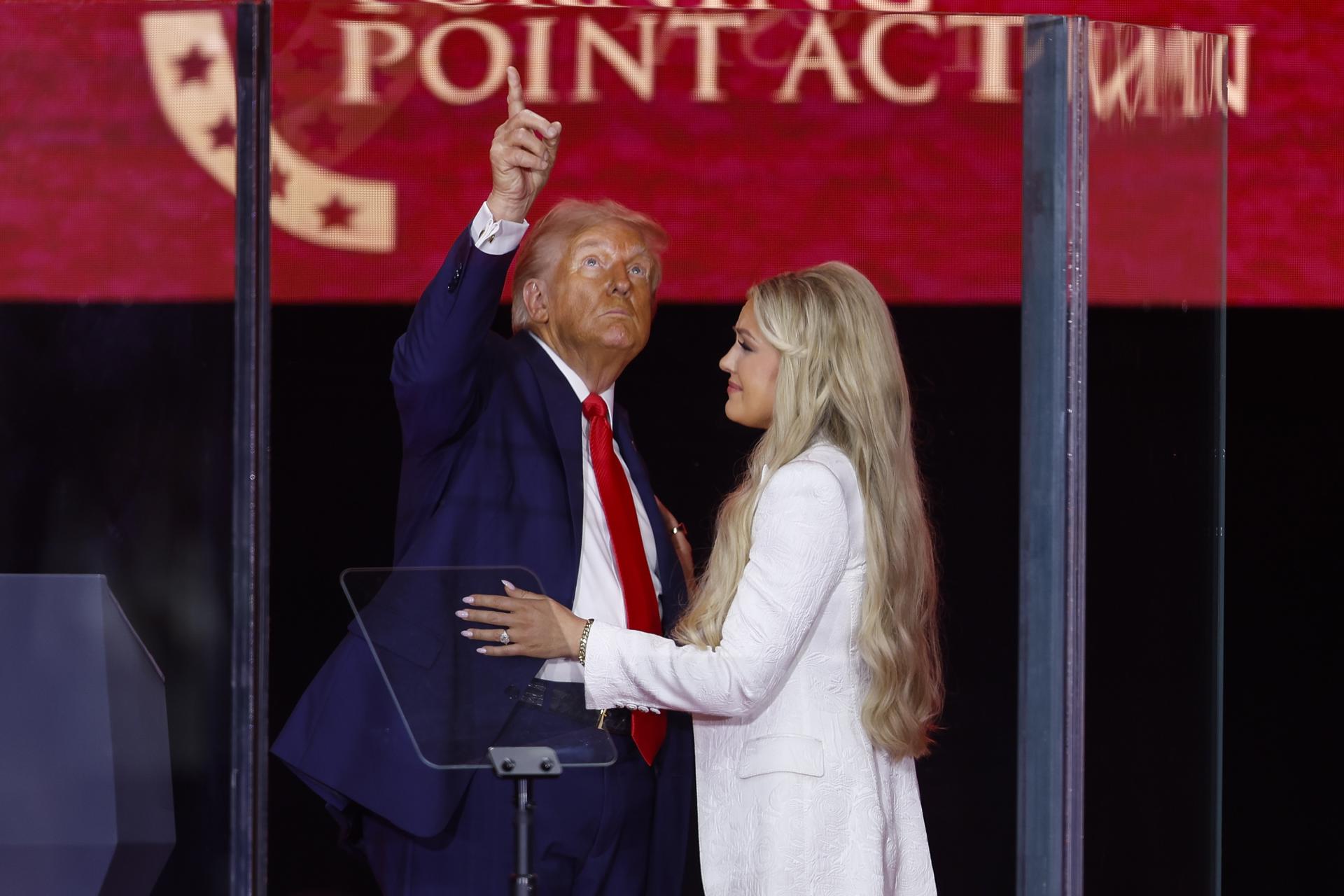 El poderoso mensaje que dio Donald Trump en el multitudinario funeral para honrar a Charlie Kirk