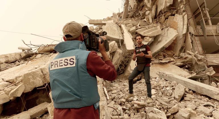 RSF presenta su quinta denuncia por ataques de Israel contra periodistas en Gaza