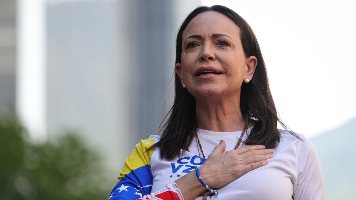 María Corina Machado pidió al papa León XIV interceder por los presos políticos en Venezuela