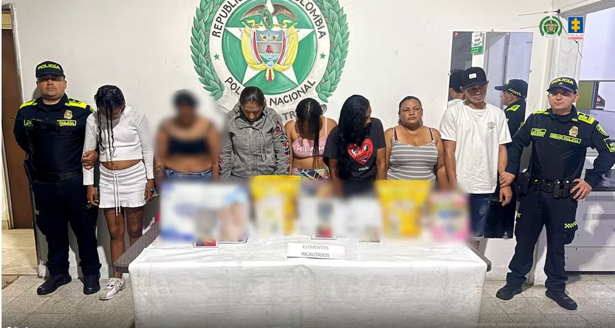 Desmantelada red criminal de venezolanos que explotaba niños para pedir dinero en Colombia