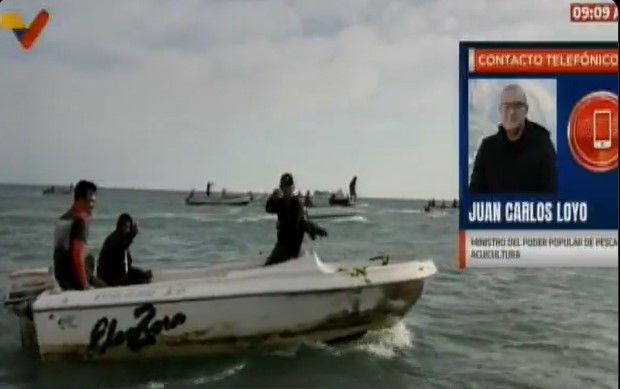 Del anzuelo al fusil: chavismo desplegará "marchas marítimas" de pescadores ante despliegue de EEUU (VIDEO)