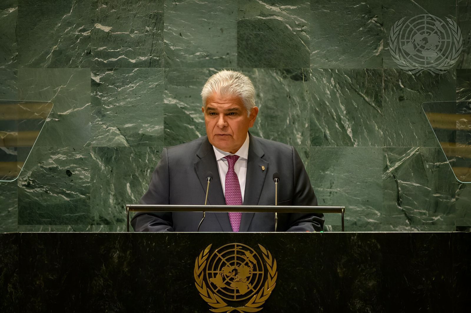 Presidente de Panamá llegó a Nueva York para participar en la Asamblea General de la ONU