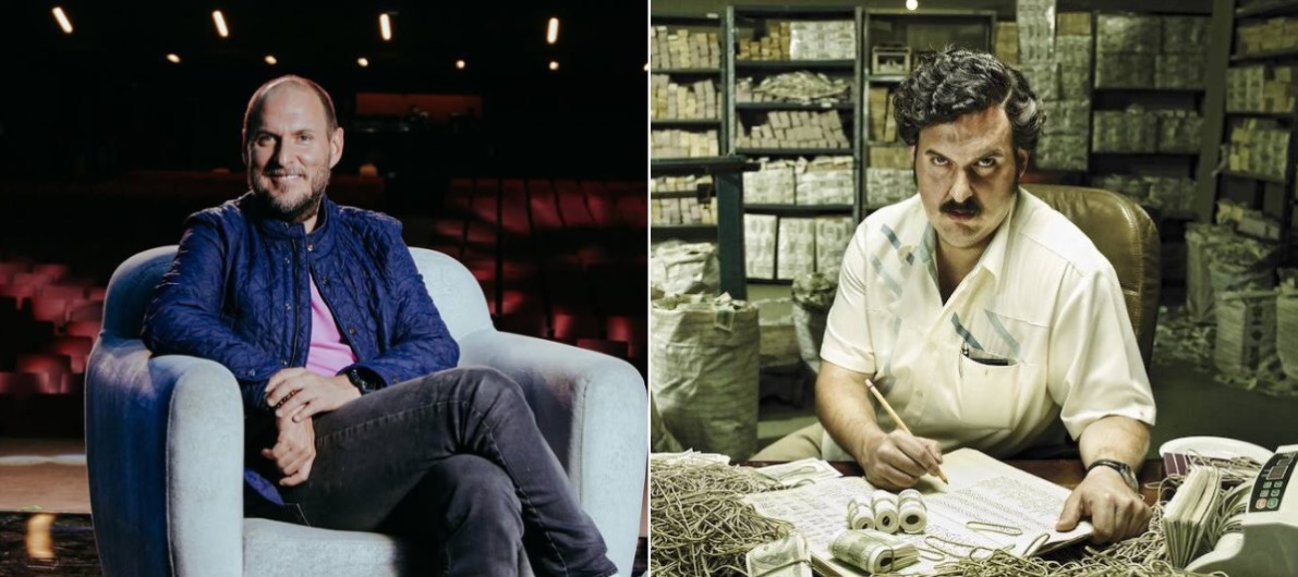 Andrés Parra reveló por cuánto dinero aceptaría hacer de nuevo a "Pablo Escobar"