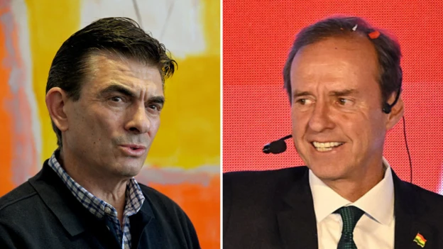 Quiénes son Rodrigo Paz y Tuto Quiroga, los aspirantes a la presidencia de Bolivia