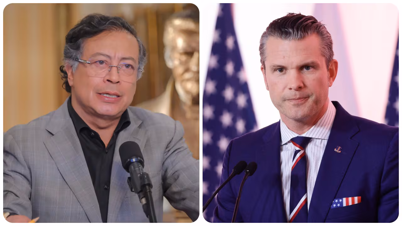 Petro arremetió contra el secretario de Guerra de EEUU: Ustedes lo que quieren es el petróleo de Venezuela