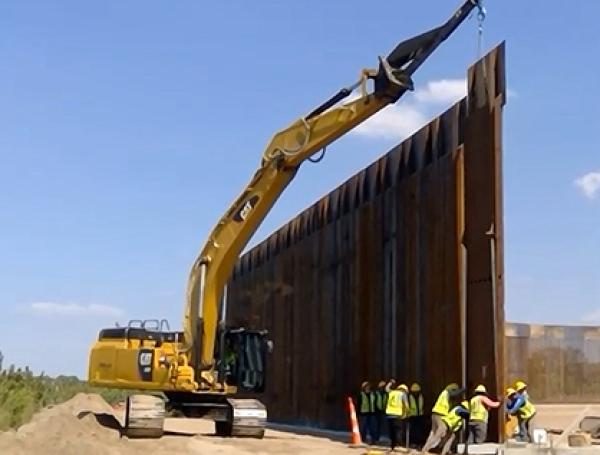 EEUU autorizó la construcción del muro fronterizo "inteligente" en esta área