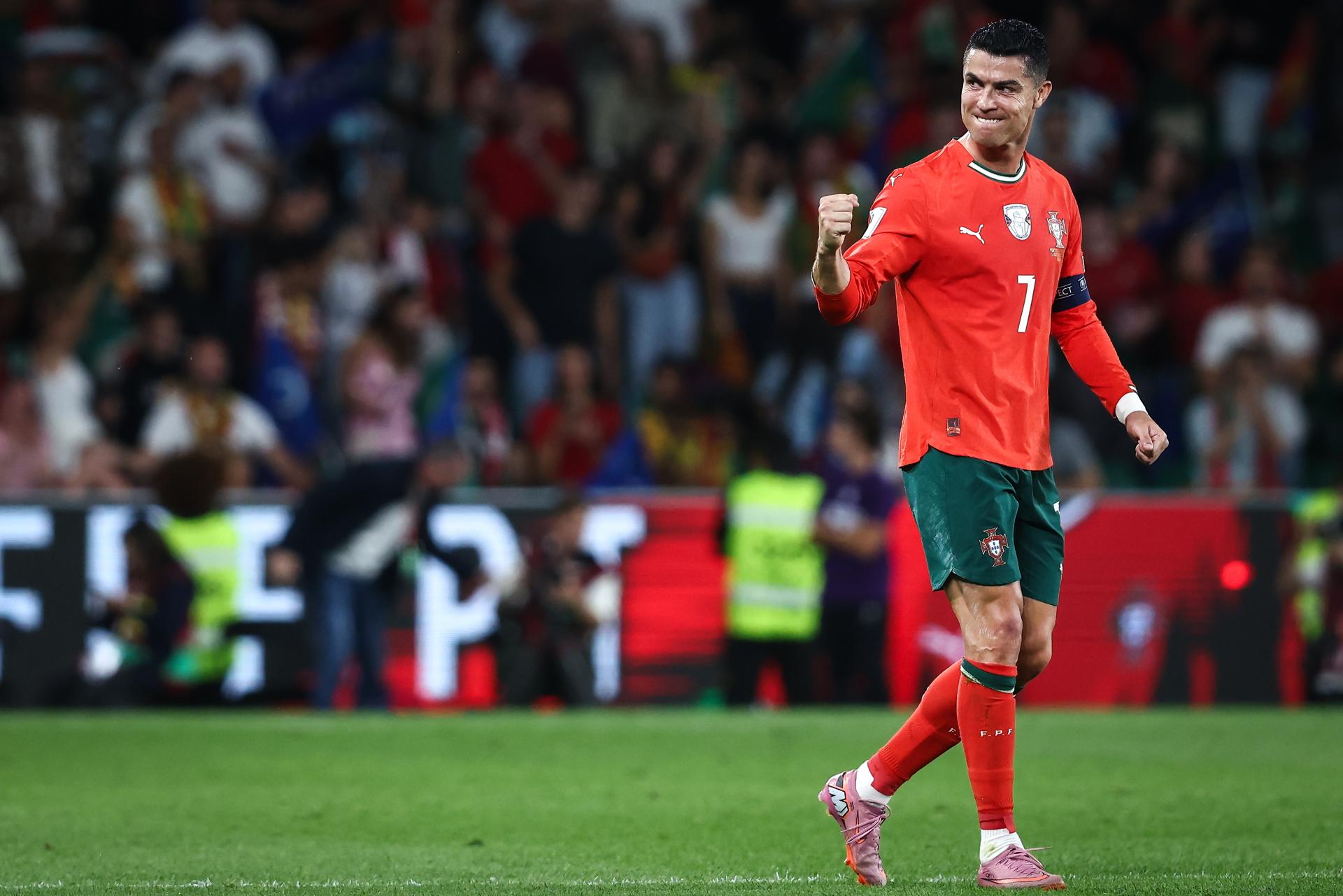 Cristiano Ronaldo agrandó su leyenda con nuevo récord en eliminatorias mundialistas