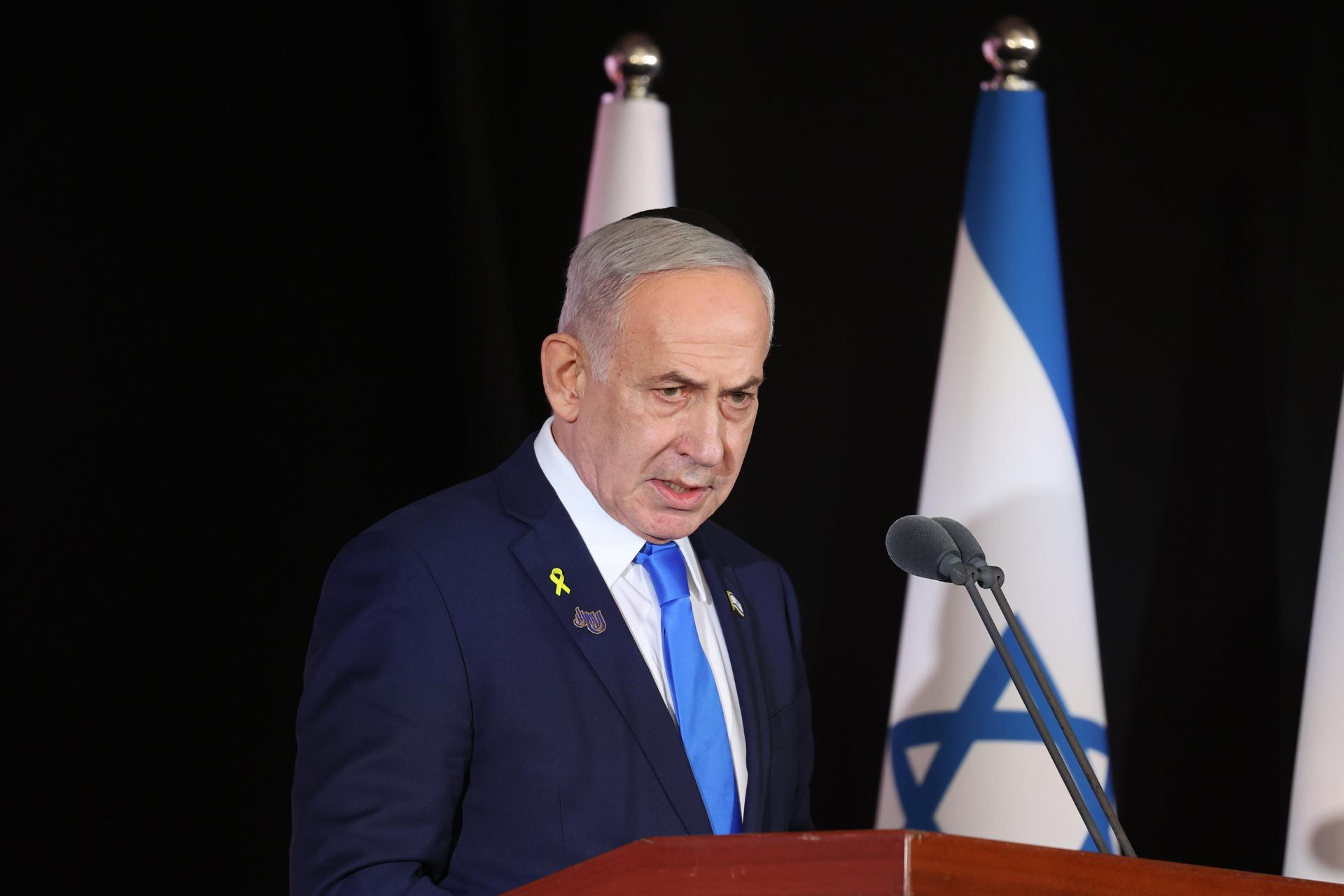 Netanyahu amenaza con "actuar según sea necesario" contra Hezbolá en el Líbano
