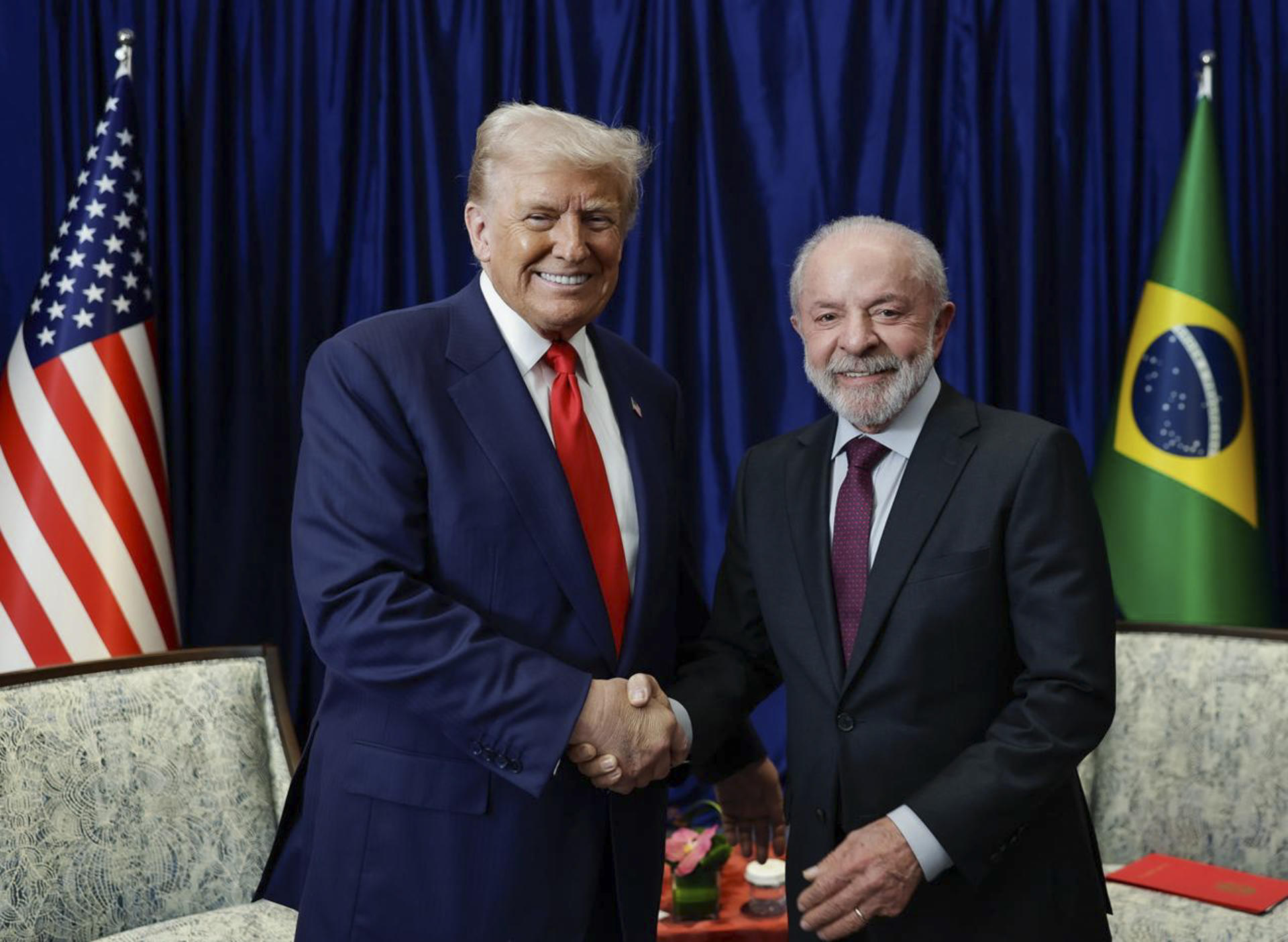 Lula confirmó que su reunión con Trump fue "excelente" e inició negociaciones