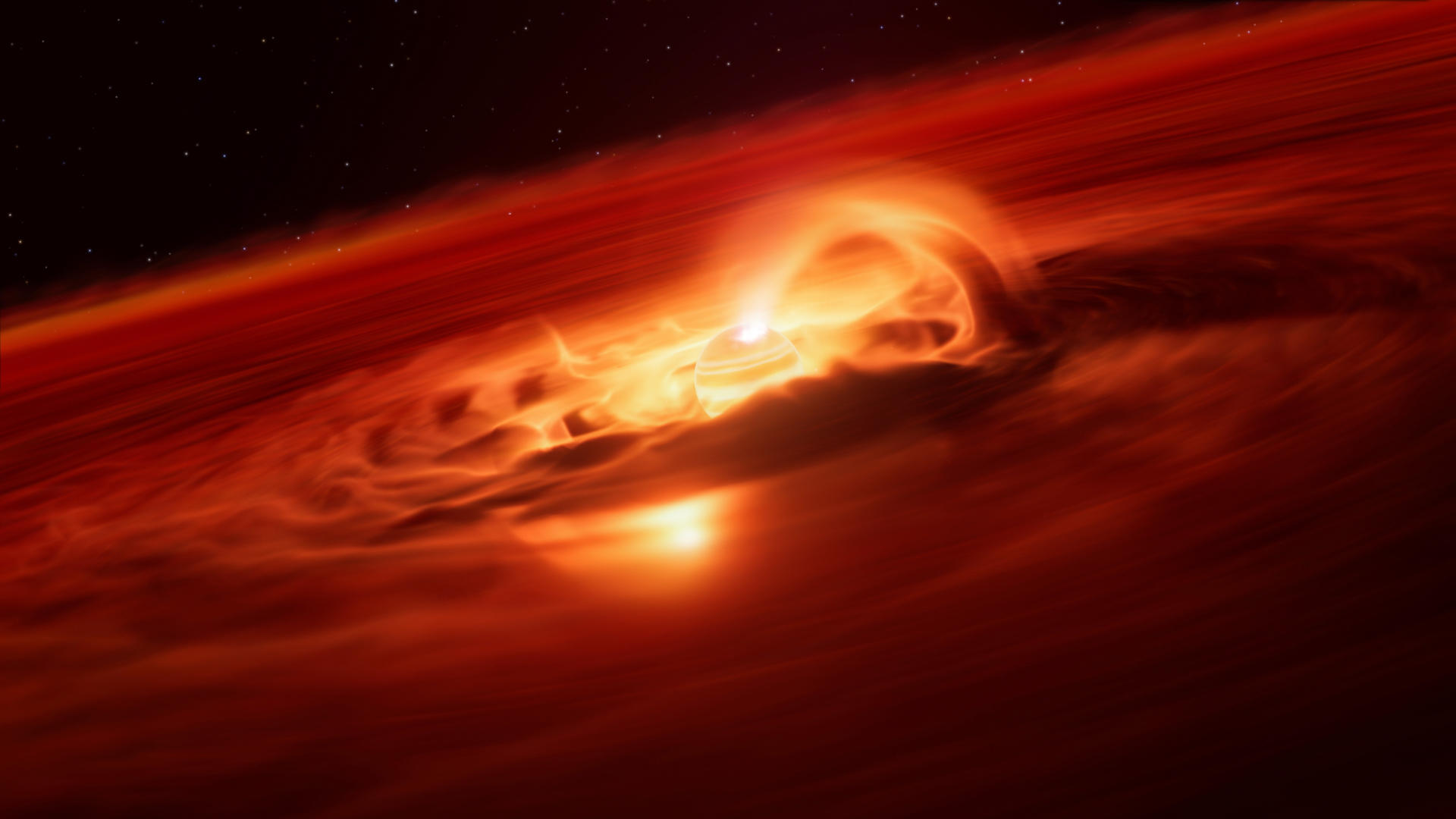 Astrónomos descubrieron el planeta errante que más rápido crece en el universo