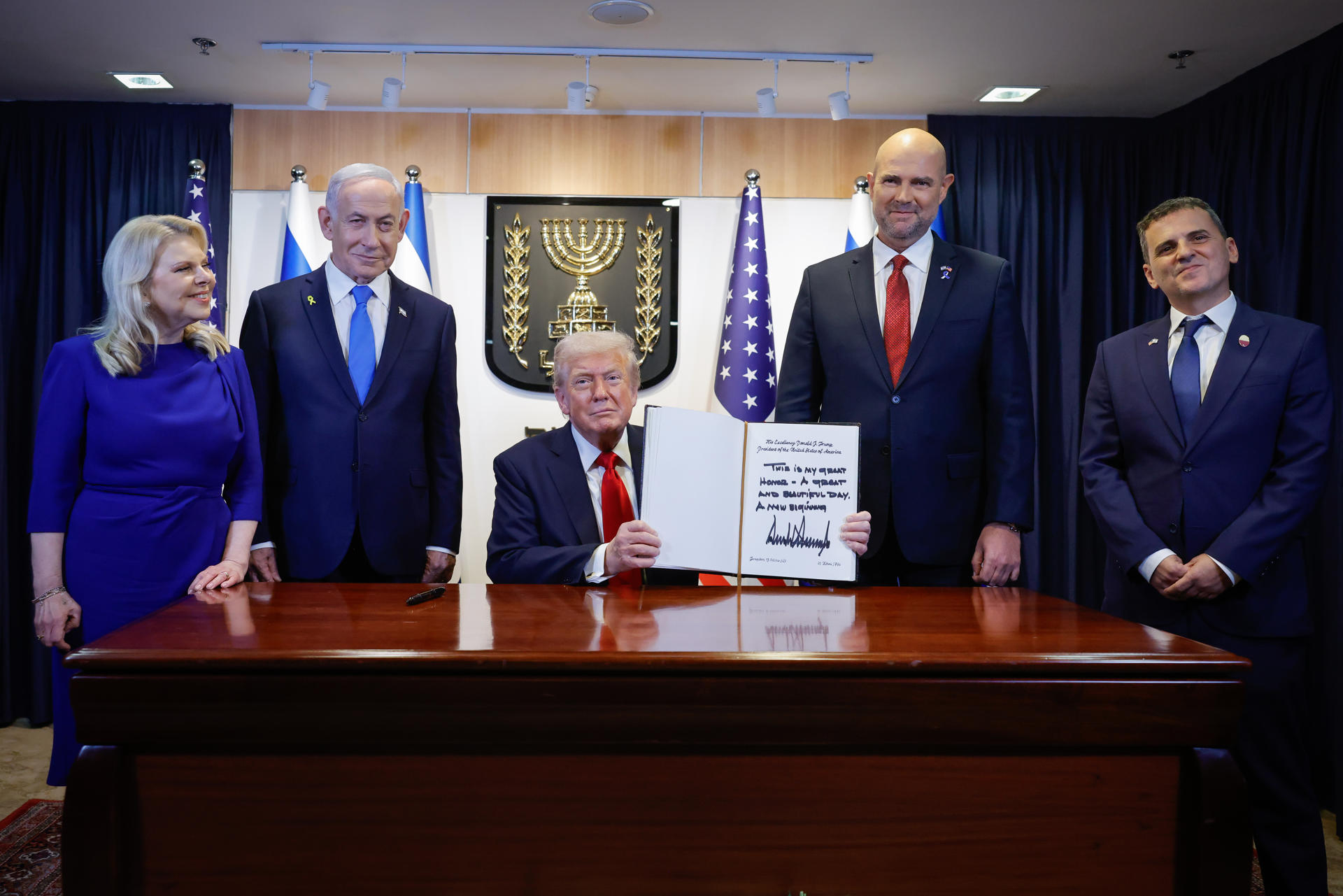 Netanyahu declina la invitación de Trump para asistir a firma del plan para Gaza en Egipto