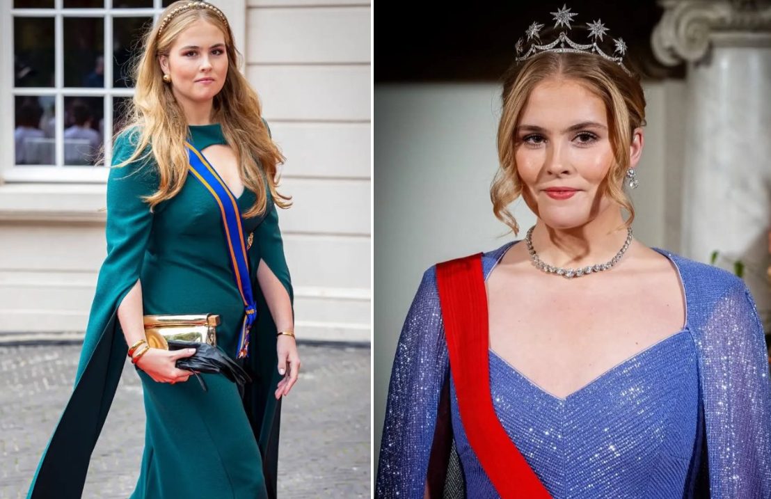 La princesa Amalia de Holanda hizo historia en la realeza al iniciar su formación militar con un brazo roto