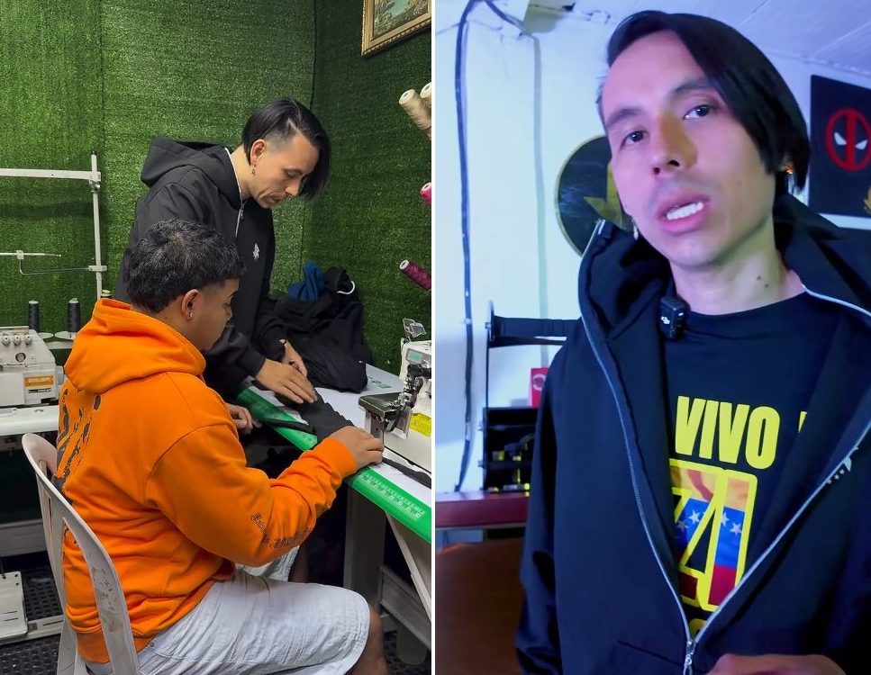 VIDEO: creador de polémicas camisas "Yo vivo en Venezuela" salió a decir que no tiene interés político