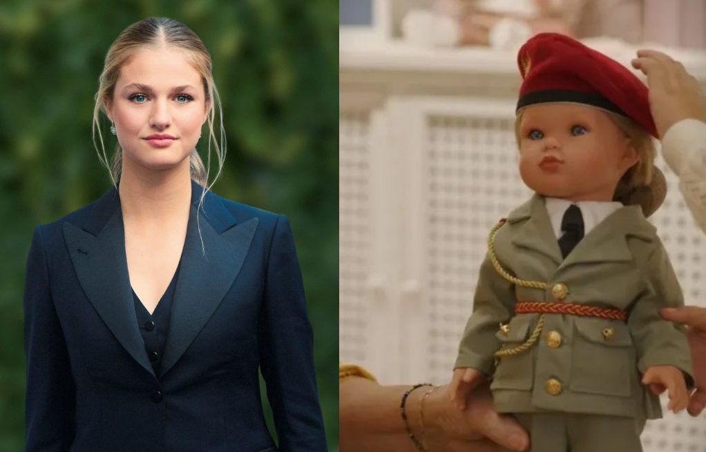 La muñeca "Leonor Militar", una pieza de colección inspirada en la princesa de España