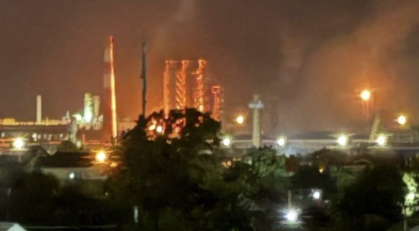VIDEO: ataque de drones ucranianos impactó importante refinería en Rusia