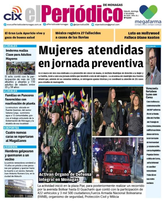 Portadas de este domingo 12 de octubre de 2025