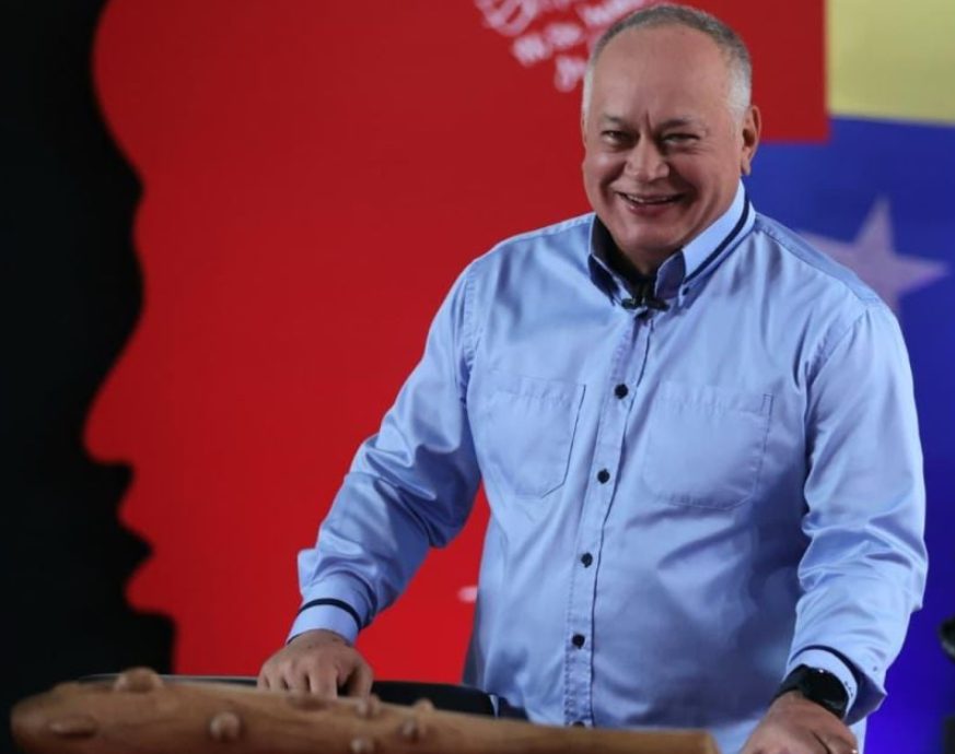 Diosdado Cabello pretendió culpar a María Corina Machado de eventuales atentados a opositores