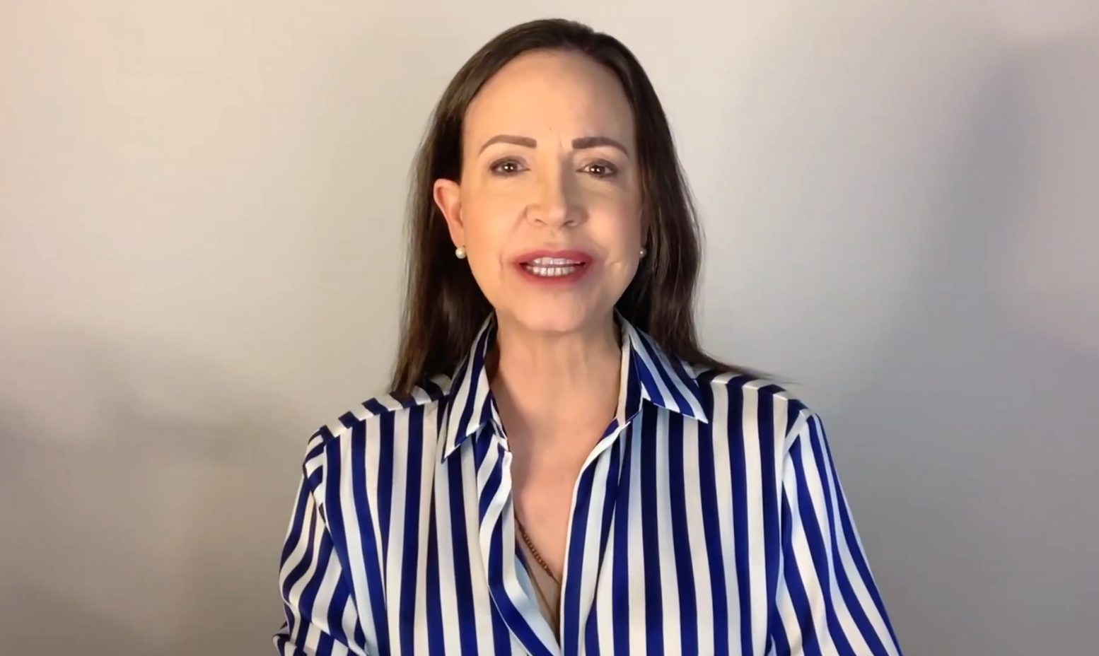 María Corina Machado: Estoy convencida de que soy más útil aquí, cerca del pueblo venezolano