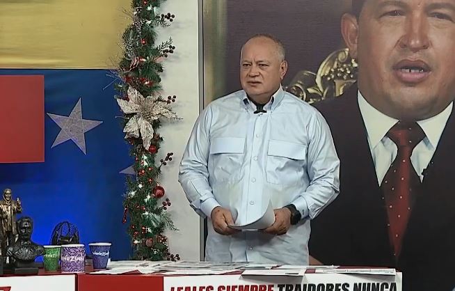Cabello Mocks Trump's CIA Authorization for Operations in Venezuela