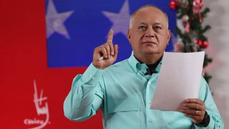 Diosdado Cabello dijo que la oposición quiere "sabotear" la Navidad en Venezuela (Video)